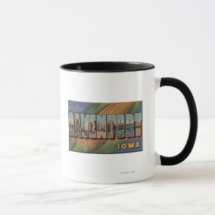 Mug Davenport, Iowa (maïs) - grandes scènes de lettre