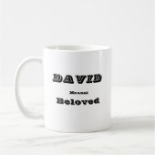 Mug David (Gauche)