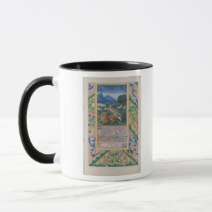 Mug David défendant les moutons de son père contre a