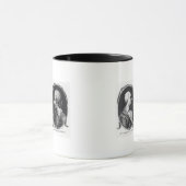 Mug David Garrick et Shakespeare (Centre)
