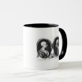 Mug David Garrick et Shakespeare (Devant droit)