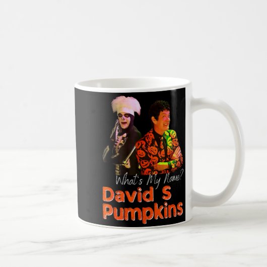 Mug David S Pumpkins Skeleton Funny Skit Men Clothing (Droite)