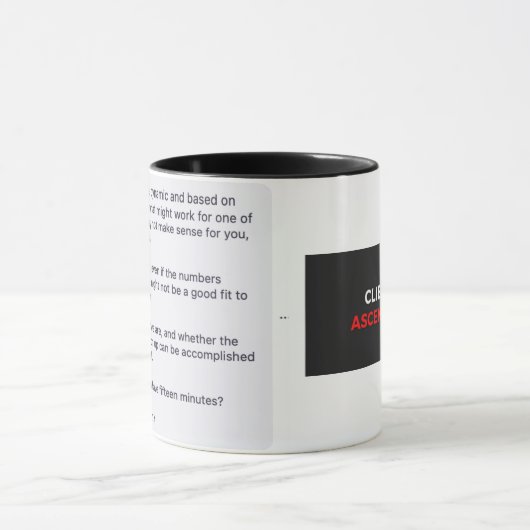 Mug David x Client Ascension Saison 1 Drop (Centre)