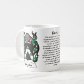 Mug Davis, origine, signification et la crête (Devant gauche)