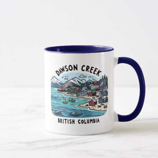 Mug Dawson Creek C.-B. Canada (Droite)