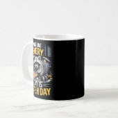 Mug Day Is Trash Day Raccoon Lover Trashed Racoon Anim (Devant gauche)