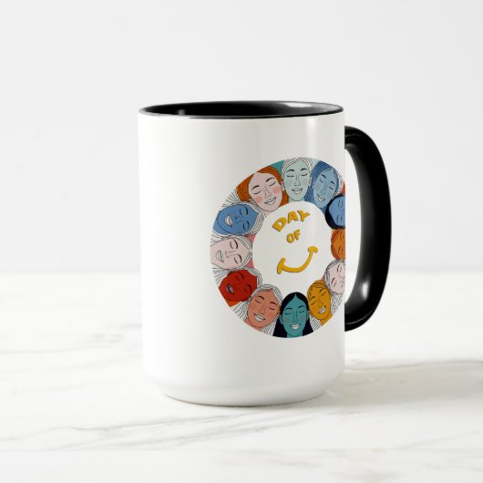 Mug Day of Happiness  (Devant droit)