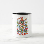 Mug Day of the dead, Mexican holiday (Centre)