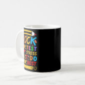 Mug Day Rock Le Test Funky Enseignant Test Ex (Devant gauche)