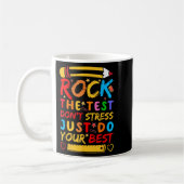 Mug Day Rock Le Test Funky Enseignant Test Ex (Gauche)