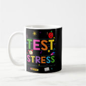 Mug Day Rock L'Enseignant Test Drôle Test Jour Étudian (Gauche)
