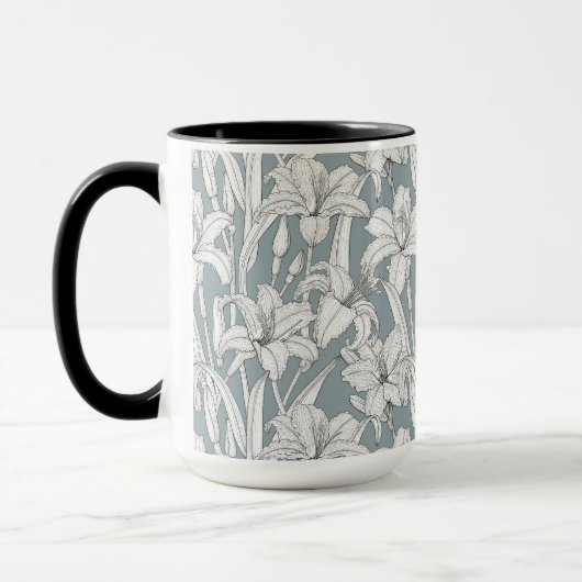 Mug Daylilies (Gauche)