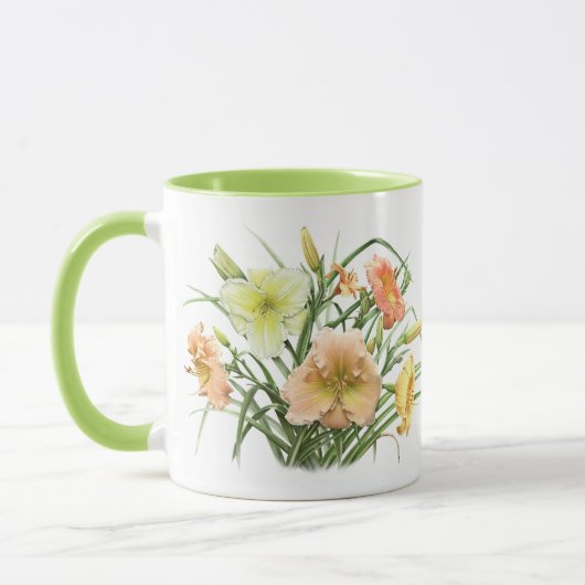 Mug Daylily Bouquet (Gauche)