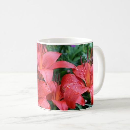 Mug Daylily Cluster Floral (Devant droit)