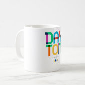Mug Dayton Ohio Mid Century, Pop Art, (Devant gauche)