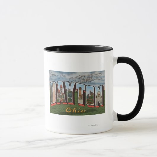 Mug Dayton, Ohio (Wright Brothers Plane) (Droite)