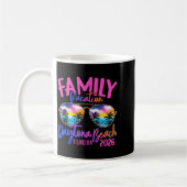 Mug Daytona Beach Florida Vacation 2026 Matching Famil (Gauche)