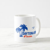 Mug Daytona Beach Floride Vacances d'été 80s (Devant droit)