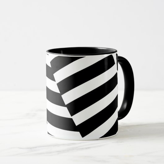 Mug Dazzle Camouflage (Devant droit)