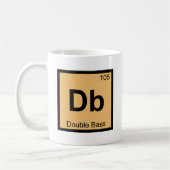 Mug Db - Symbole de tableau périodique de chimie à deu (Gauche)