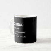 Mug Dba SQL (Devant gauche)