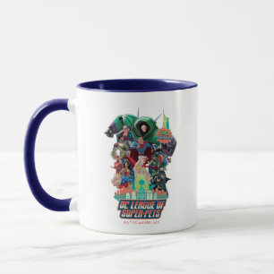 Mug DC League of Super-Pets à la bataille pour Metropo