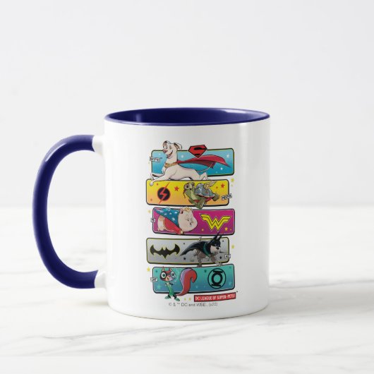 Mug DC League of Super-Pets Panels (Gauche)