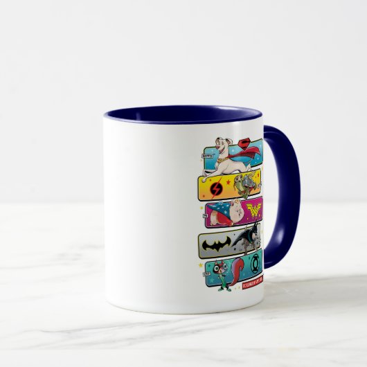 Mug DC League of Super-Pets Panels (Devant droit)