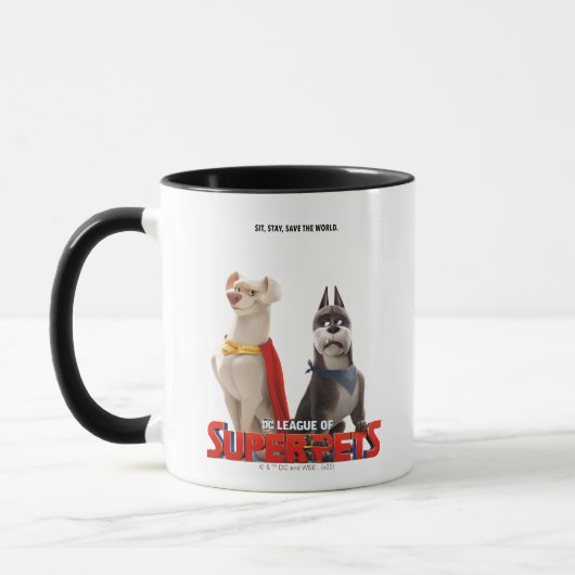 Mug DC League of Super-Pets Theatrical Art (Gauche)
