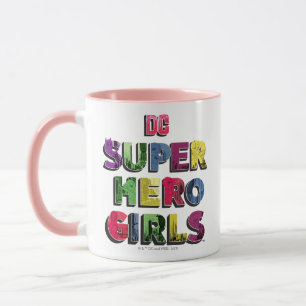 Mug DC Super Hero Girls City Letters