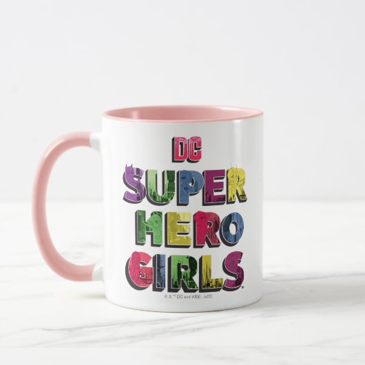 Mug DC Super Hero Girls City Letters (Gauche)