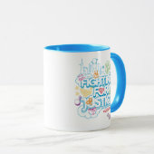 Mug DC Super Hero Girls Fighting For Justice (Devant droit)