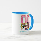 Mug DC Super Hero Girls Lineup (Devant droit)
