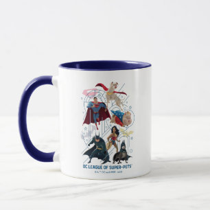 Mug DC Trinity Heroes & Super-Pets