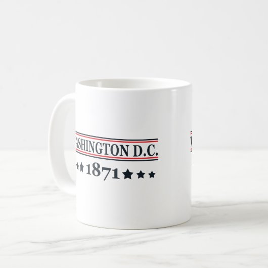 Mug dc washington (Devant gauche)