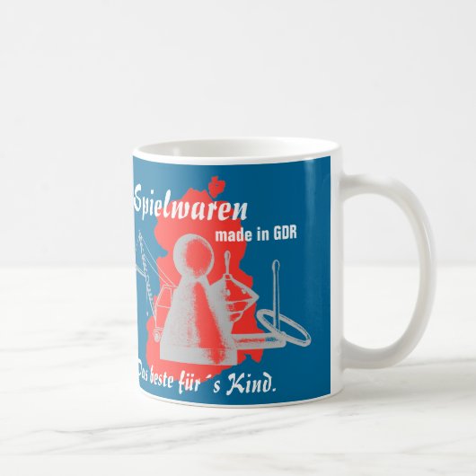 Mug DDR Design publicitaire Assortiments de jouets de (Droite)