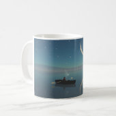 mug de 11 oz avec image "Paisible" (Devant gauche)