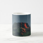 Mug de 11 oz avec l'image "Monuments du désert" (Centre)