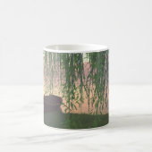 Mug de 11 oz avec l'image "Sous les saules" (Centre)