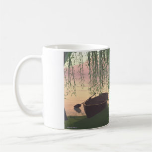 Mug de 11 oz avec l'image "Sous les saules"