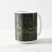 Mug de 14 oz avec l'image "Effrayée" (Devant droit)