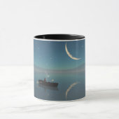 mug de 14 oz avec l'image "Paisible" (Centre)