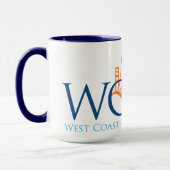 Mug de 15 oz avec logo du pont WCCW (Gauche)