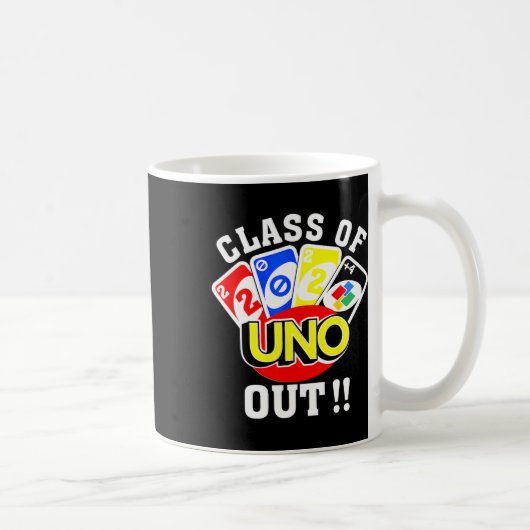 Mug De 2024 Uno Out Senior 2024 Enseignant De Graduati (Droite)