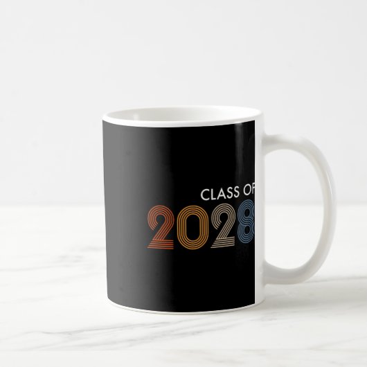 Mug De 2028 Collège Université Lycée Future Grad (Droite)