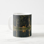 Mug de 330 ml avec l'image "Surpris" (Devant gauche)