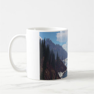 Mug de 330ml avec image "Côte rocheuse"