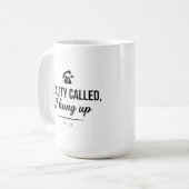Mug de 450ml de vérification de réalité drôle clas (Devant gauche)