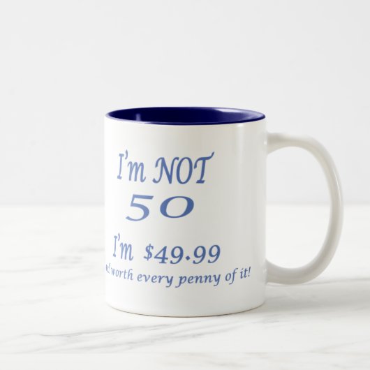 mug de 50 ans (Droit)