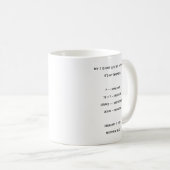 Mug de anniversaire (Devant droit)